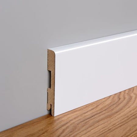 Listwa przypodłogowa LB1 10cm biały połysk