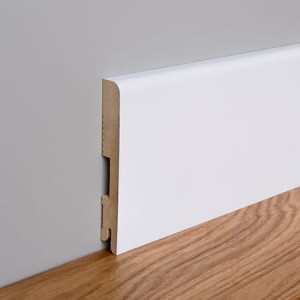 Listwa przypodłogowa LB1 12cm biały półmat