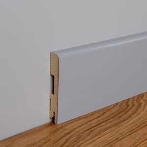 Listwa przypodłogowa LB1 10cm szary połysk